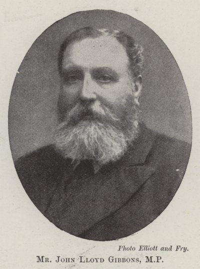 John Lloyd Gibbons, MP af English Photographer