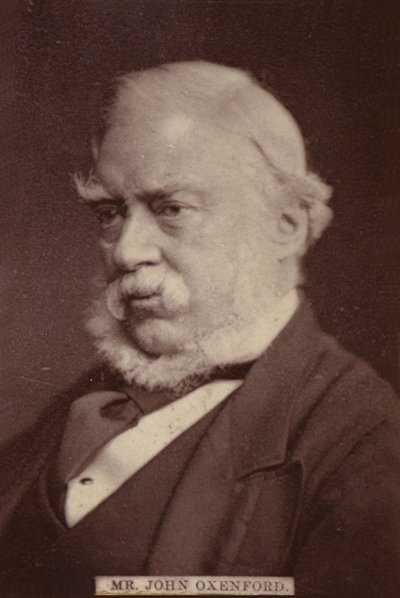 Mr. John Oxenford af English Photographer