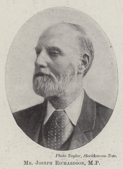 Joseph Richardson, MP af English Photographer