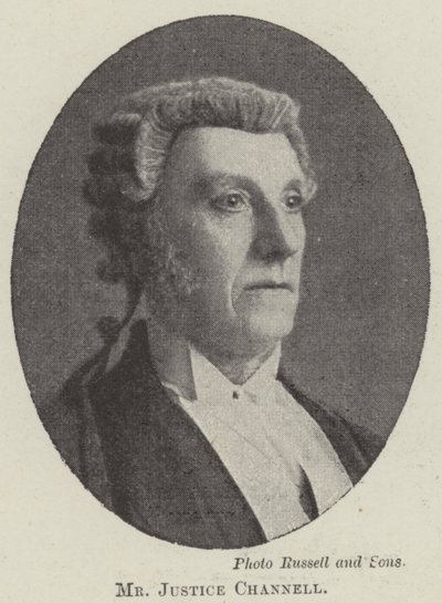 Hr. Justice Channell af English Photographer