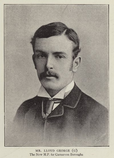 Lloyd George, Gladstonian af English Photographer