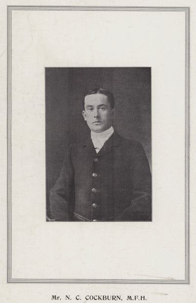 N C Cockburn, MFH af English Photographer