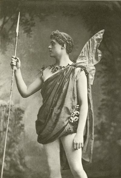 Otto Stuart som Oberon (dybtryk) af English Photographer