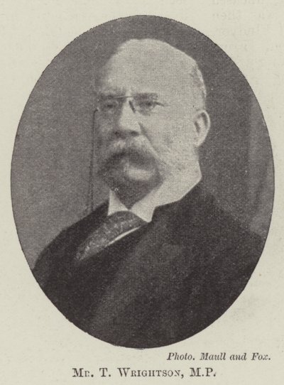 hr. T Wrightson, MP af English Photographer