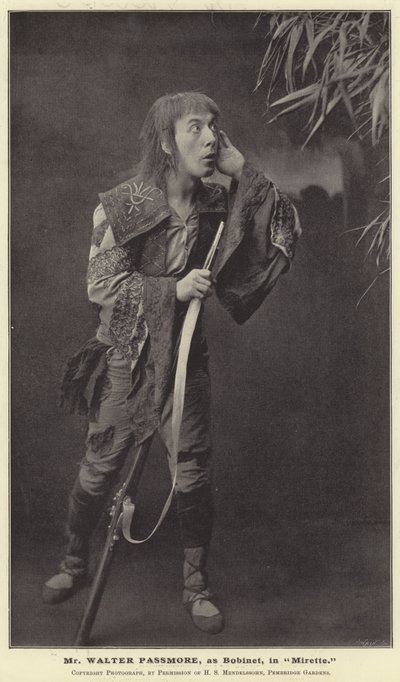 Walter Passmore, som Bobinet, i Mirette af English Photographer