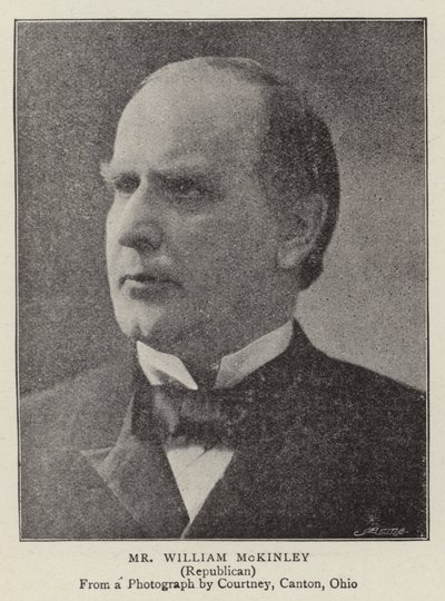 Mr William McKinley af English Photographer