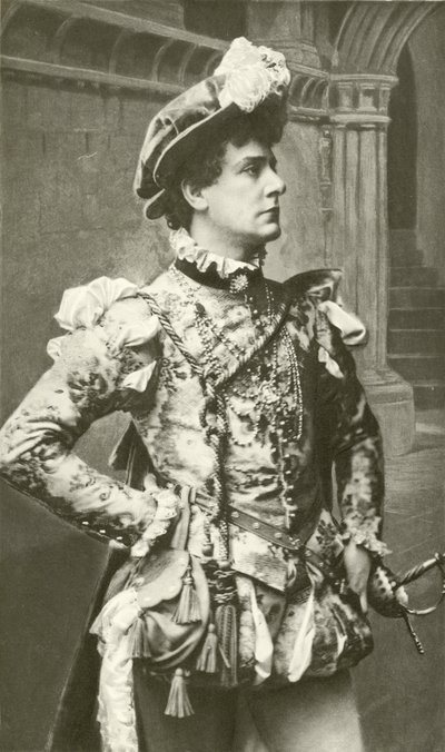 Mr William Terriss som Claudio (dybtryk) af English Photographer