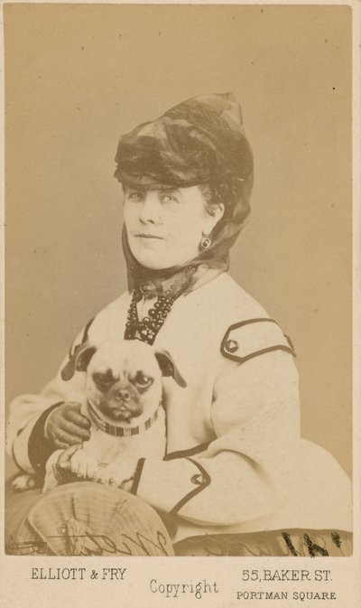 Fru Bancroft af English Photographer