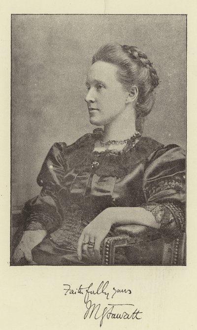 Fru Henry Fawcett af English Photographer
