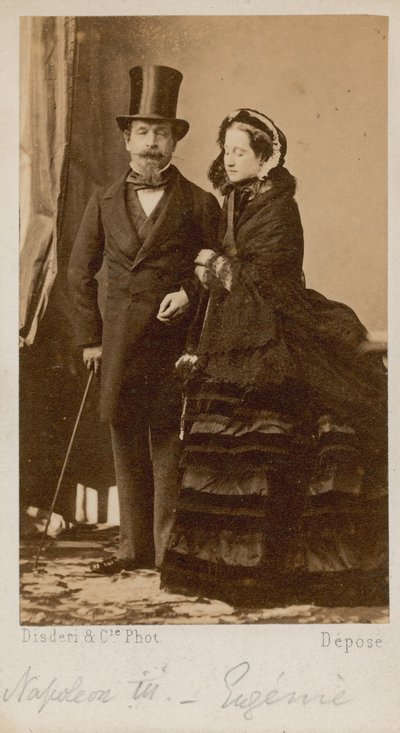 Napoleon III af English Photographer