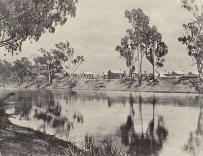 Native Station, Maloga, River Murray af English Photographer