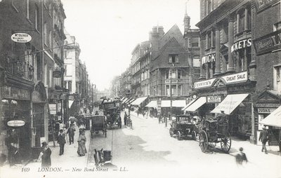 New Bond Street i West End af English Photographer
