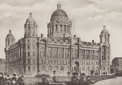 New Dock Offices, Liverpool af English Photographer
