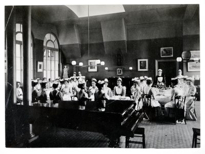 Nightingale Home spisestue, St. Thomass Hospital af English Photographer