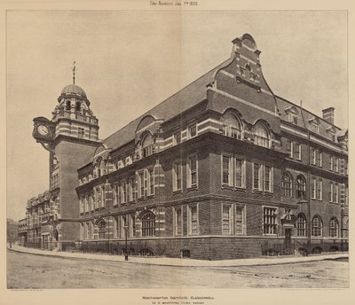 Northampton Institute, Clerkenwell, London af English Photographer