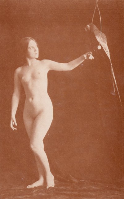 Nudistkunst: Overtalelse (s/h-foto) af English Photographer