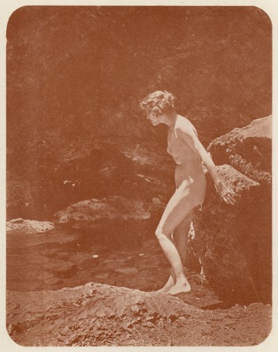 Nudistisk kunst: Fantasier (s/h foto) af English Photographer