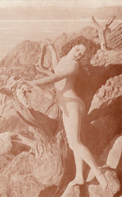 Nudist-kunst: Skyggen (s/h-foto) af English Photographer