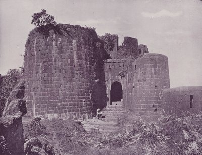 Gamle Fort, Purandhar af English Photographer