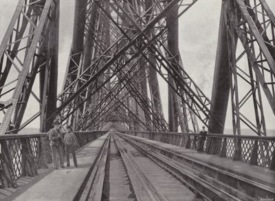 På Forth Bridge af English Photographer