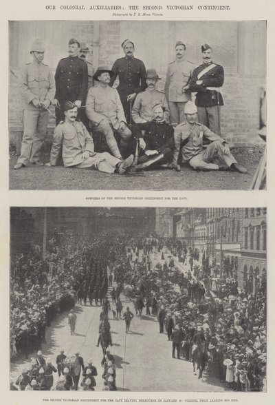 Vores koloniale medhjælpere, det andet victorianske kontingent af English Photographer