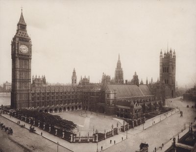 Palace of Westminster, London (s/h foto) af English Photographer