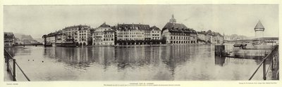 Panoramaudsigt over Luzern af English Photographer