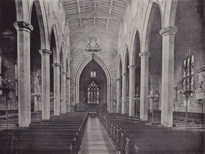 Parish Church, Sheffield (s/h foto) af English Photographer