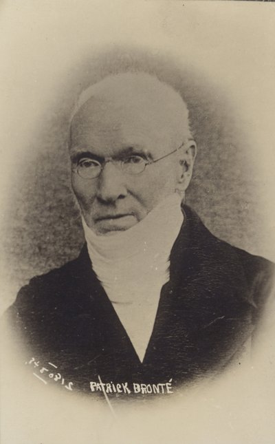 Patrick Bronte (1777-1861), irskfødt engelsk kuratør og digter af English Photographer