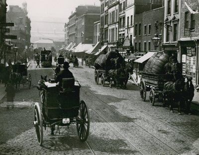 Pentonville Road, London af English Photographer