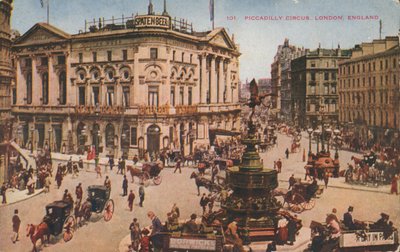 Piccadilly Circus, London af English Photographer