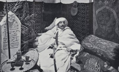 Pierre Loti i sit studie (s/h foto) af English Photographer