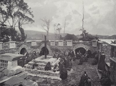 Pilgrimme ved Gougane Barra af English Photographer