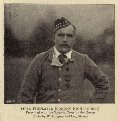 Piper Findlater, Gordon Highlanders af English Photographer
