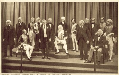 Politikere, Madam Tussauds (s/h-billede) af English Photographer