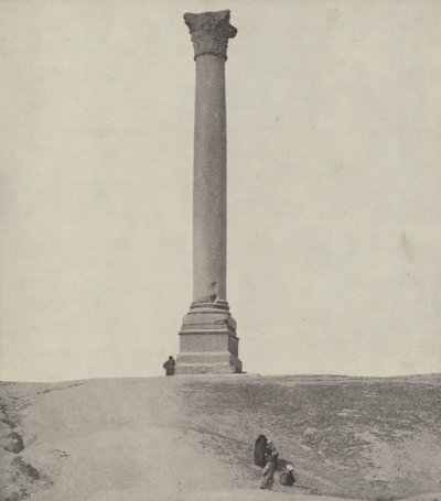 Pompeys søjle, rejst til ære for Diocletian af English Photographer