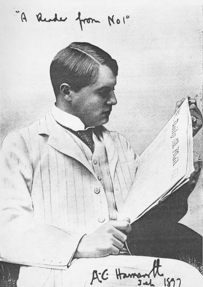 Portræt af Alfred Harmsworth, 1897 af English Photographer