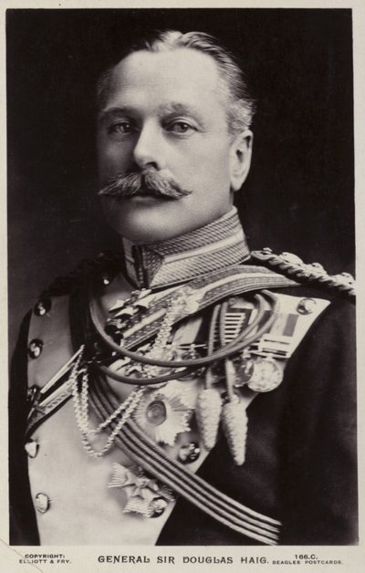 Portræt af general Sir Douglas Haig af English Photographer