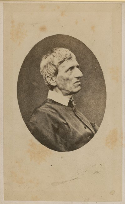 Portræt af John Henry Newman af English Photographer