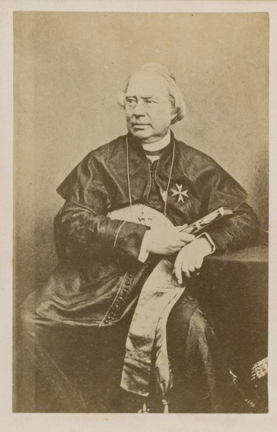 Portræt af Nicholas Wiseman af English Photographer