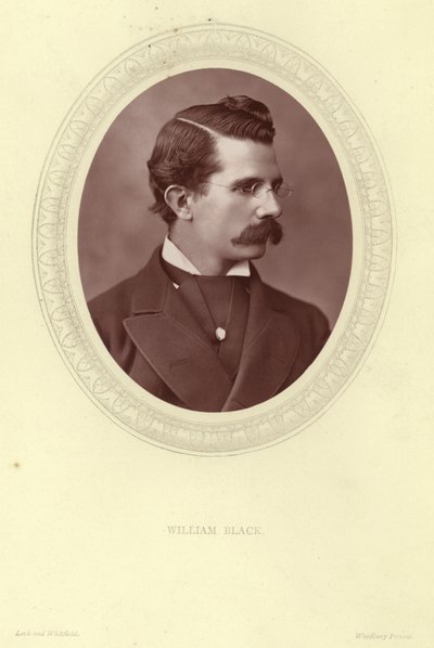Portræt af William Black af English Photographer