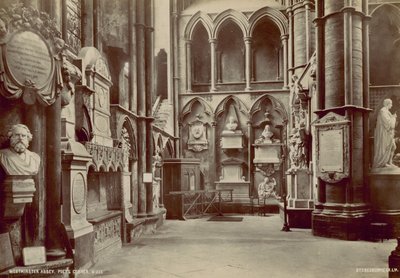 Postkort fra Westminster Abbey af English Photographer
