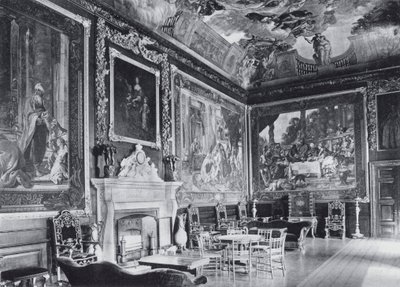 Presence Chamber, Windsor Castle (s/h-billede) af English Photographer