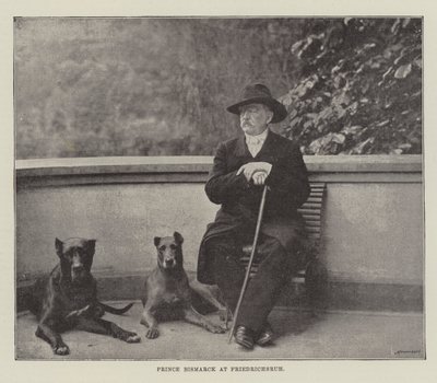 Prins Bismarck i Friedrichsruh af English Photographer
