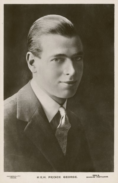 Prins George, hertug af Kent (s/h foto) af English Photographer