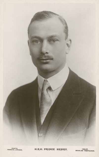 Prins Henrik, hertug af Gloucester (s/h-billede) af English Photographer