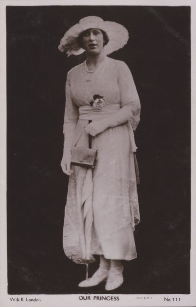 Prinsesse Mary (s/h foto) af English Photographer