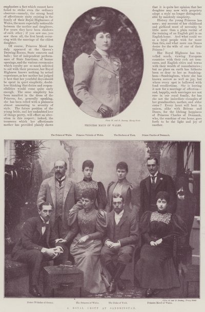 Prinsesse Maud af Wales af English Photographer