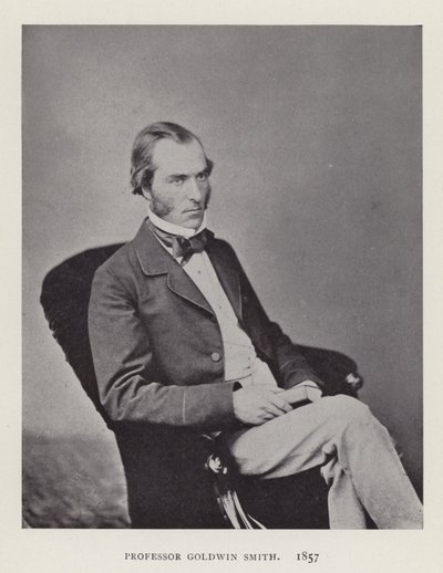 Professor Goldwin Smith, 1857 af English Photographer