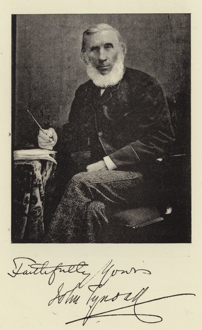 Professor John Tyndall, ph.d., LLD, DCL, FRS, undc af English Photographer